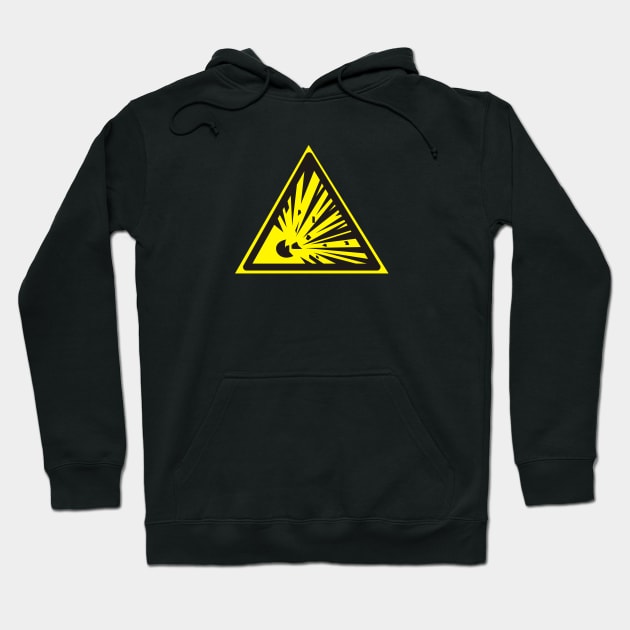 Explosive Hoodie by LefTEE Designs